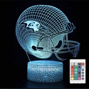 NFL Baltimore Ravens 3D Optical Illusion
